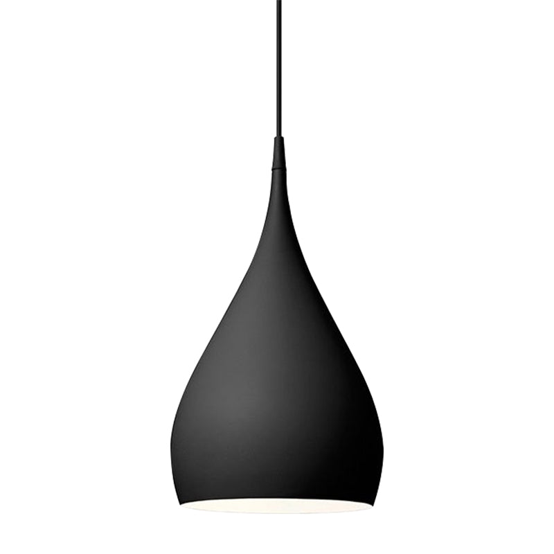 Teardrop Pendant Light Modern Metal 1 Light Fixture NALANI