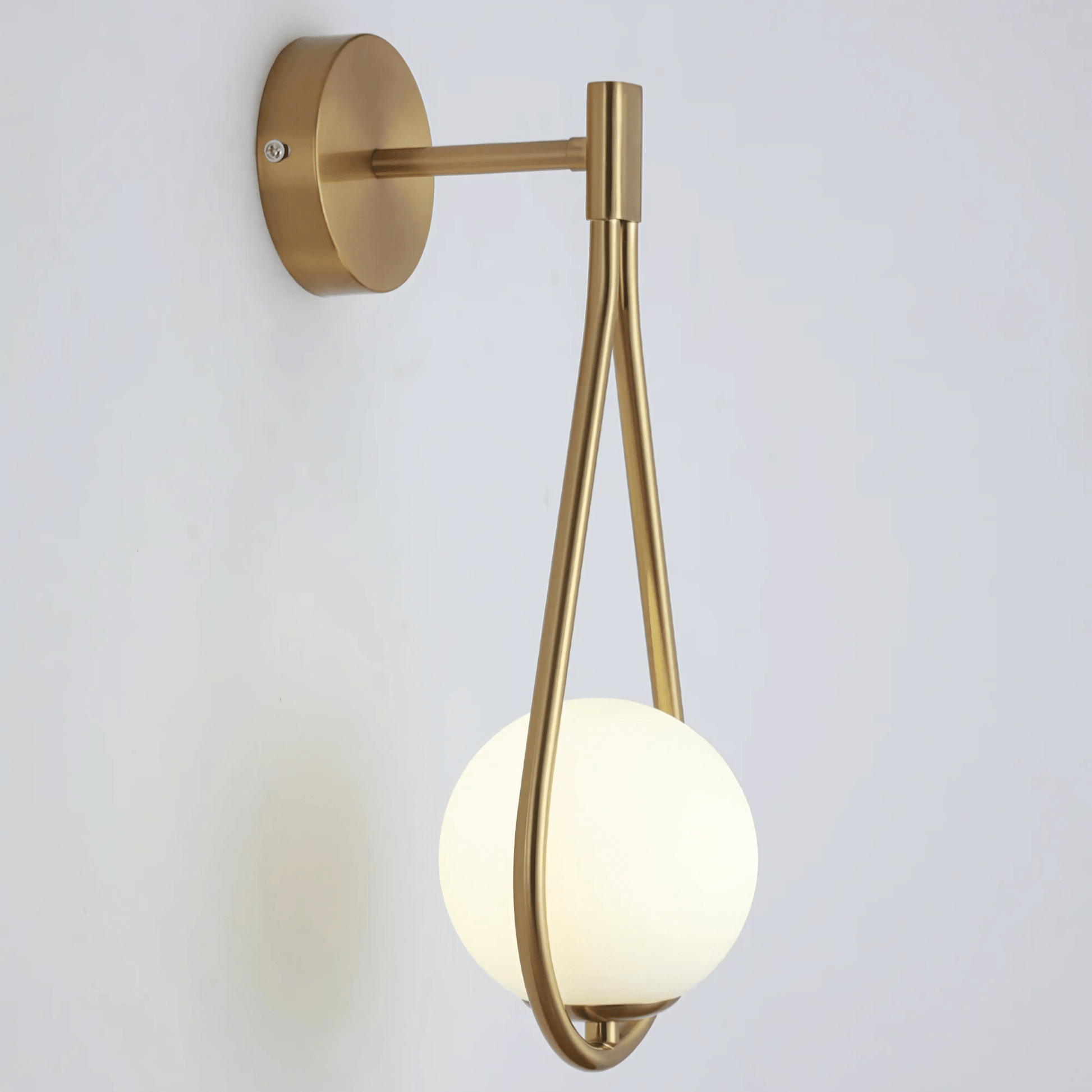 Teardrop Wall Light Fixture Elegant Modern Finishes Set NALANI