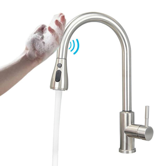 Touch Sensor Kitchen Faucet With Pull Down Sprayer High Arc NALANI