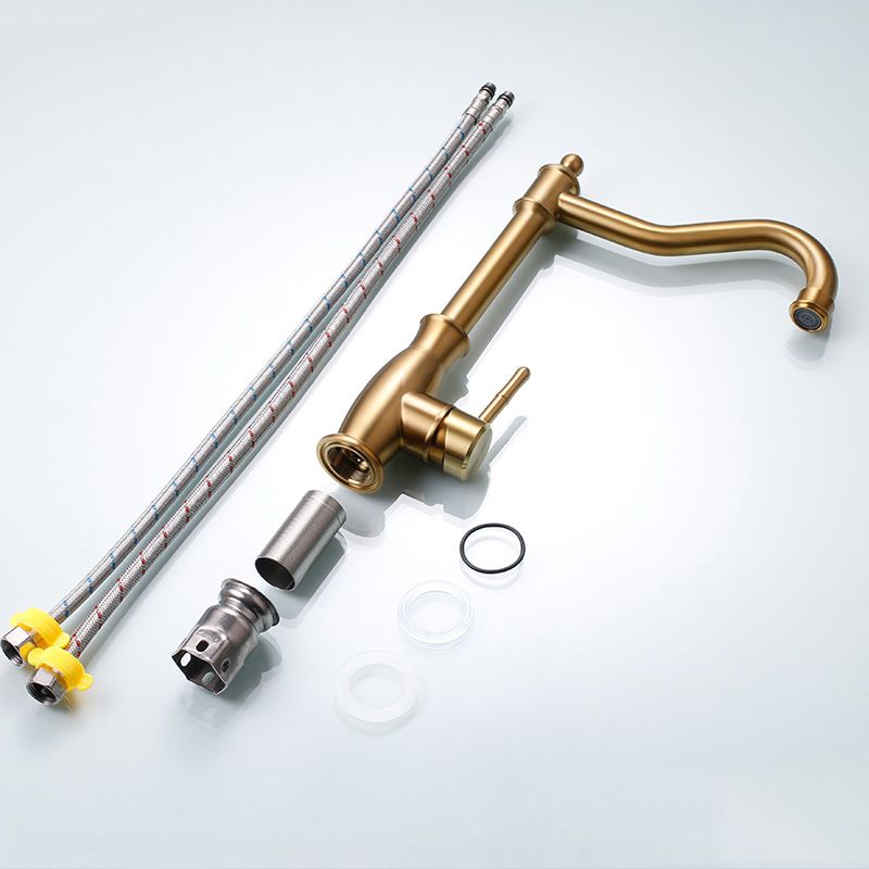 Traditional Single Level Lead Free Kitchen Faucet For Homes NALANI
