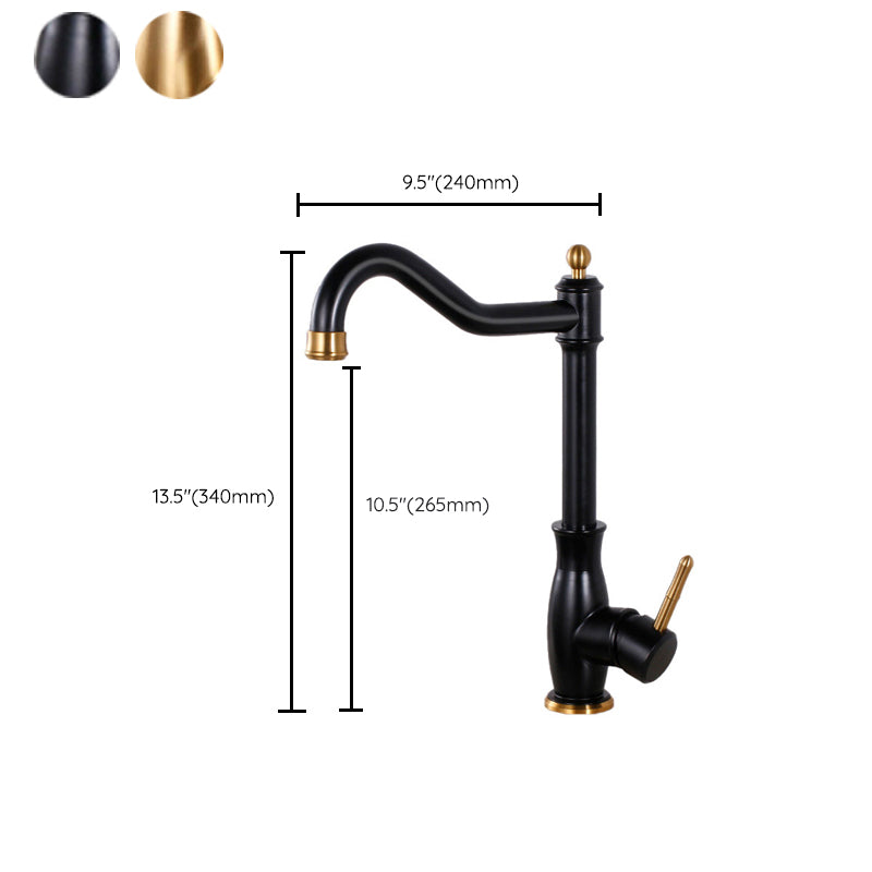 Traditional Single Level Lead Free Kitchen Faucet For Homes NALANI
