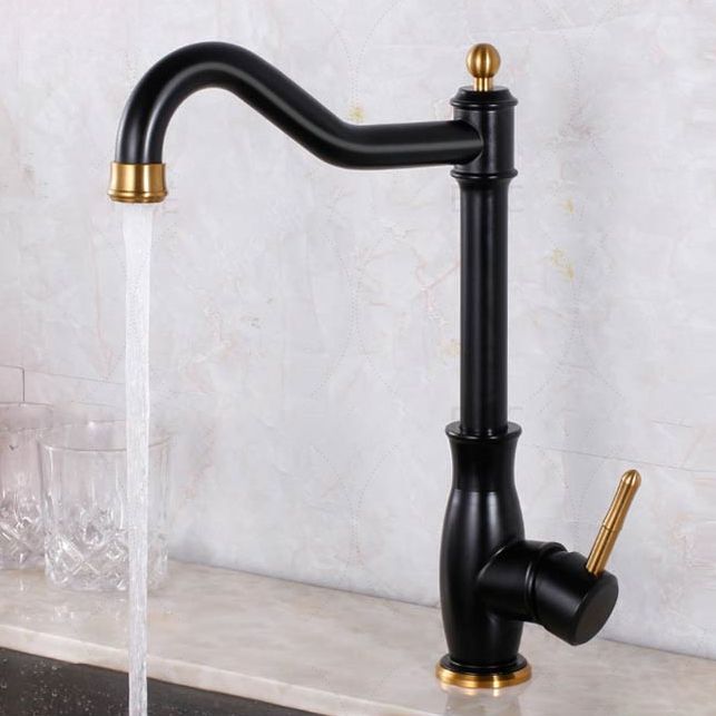 Traditional Single Level Lead Free Kitchen Faucet For Homes NALANI