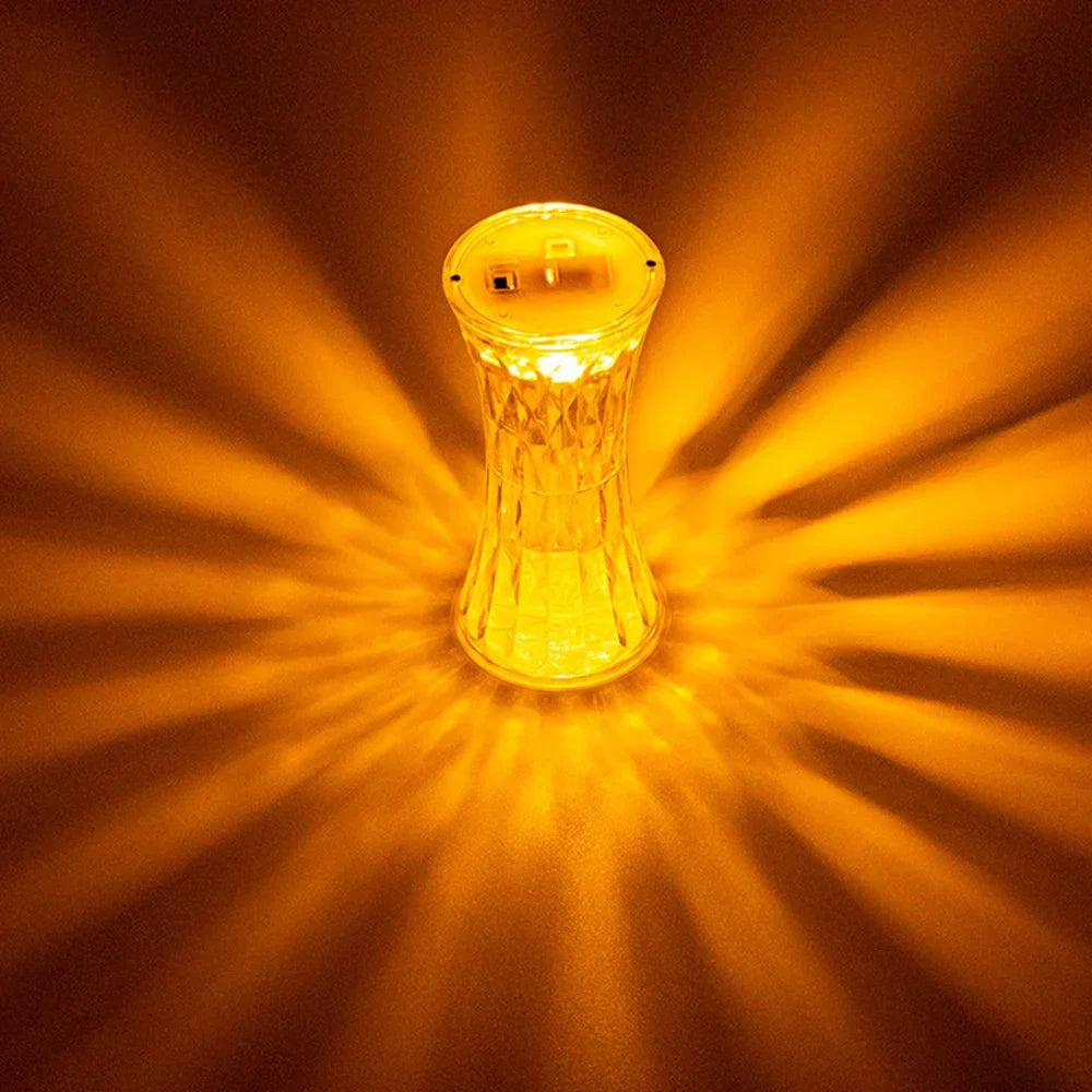 Transparent LED Diamond Reading Lamp For Modern Decor Warm light NALANI
