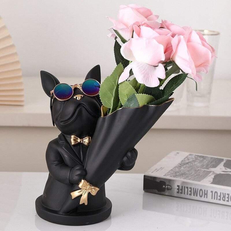 Trendy French Bulldog Vase Perfect for Home Decor and Gifting NaLani