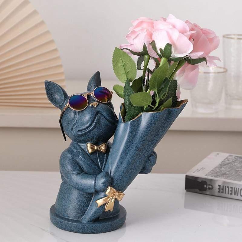 Trendy French Bulldog Vase Perfect for Home Decor and Gifting NaLani