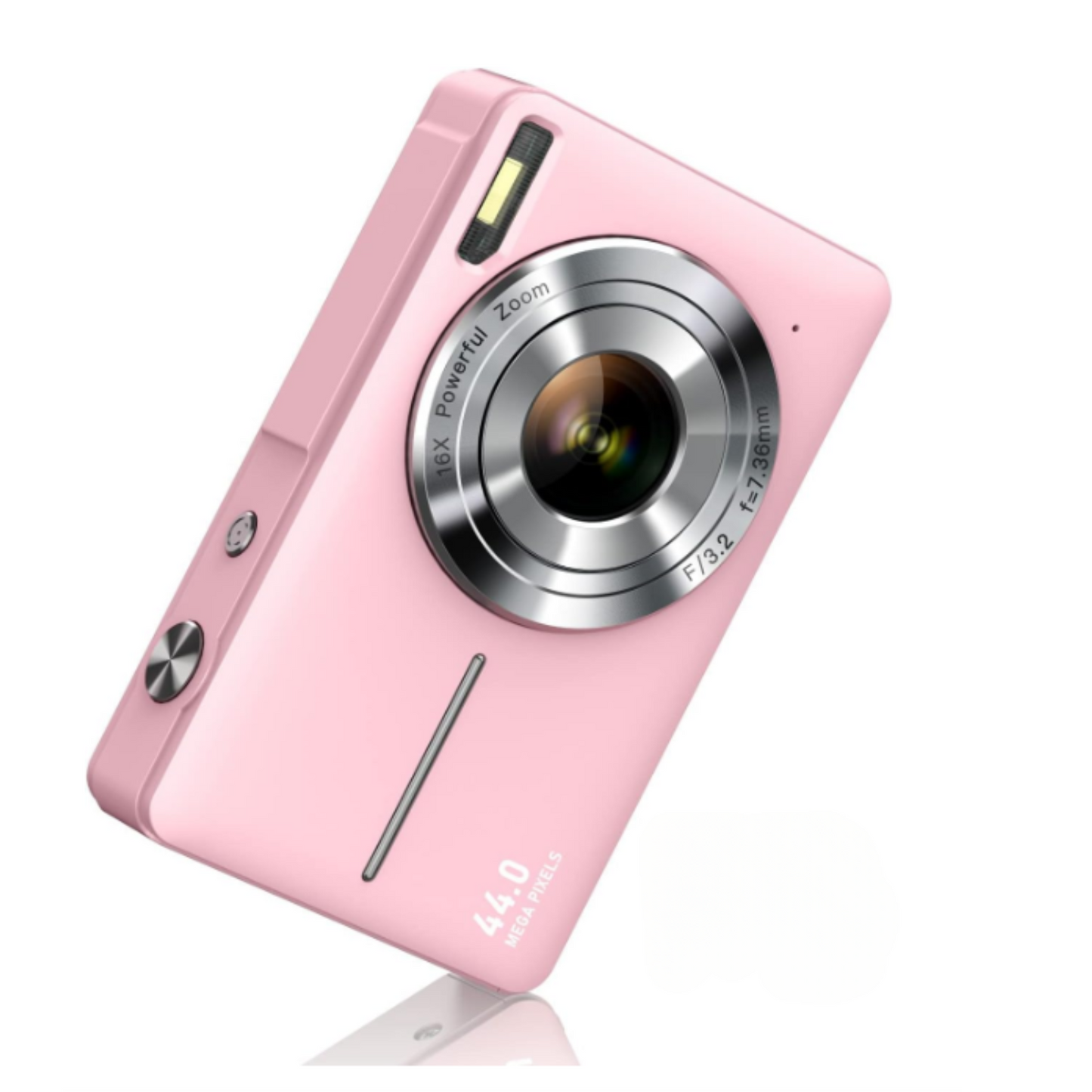 Vintage Digital Camera for Nostalgic Photo Memories Pink 32GB NALANI