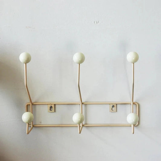 Vintage Style Colorful Metal Coat Hooks Wall Rack Hanger NaLani