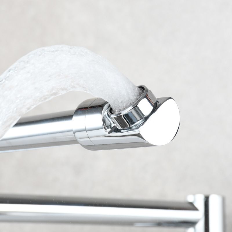 Wall Mounted Pot Filler Faucet With Pull Down Spout Handle NALANI