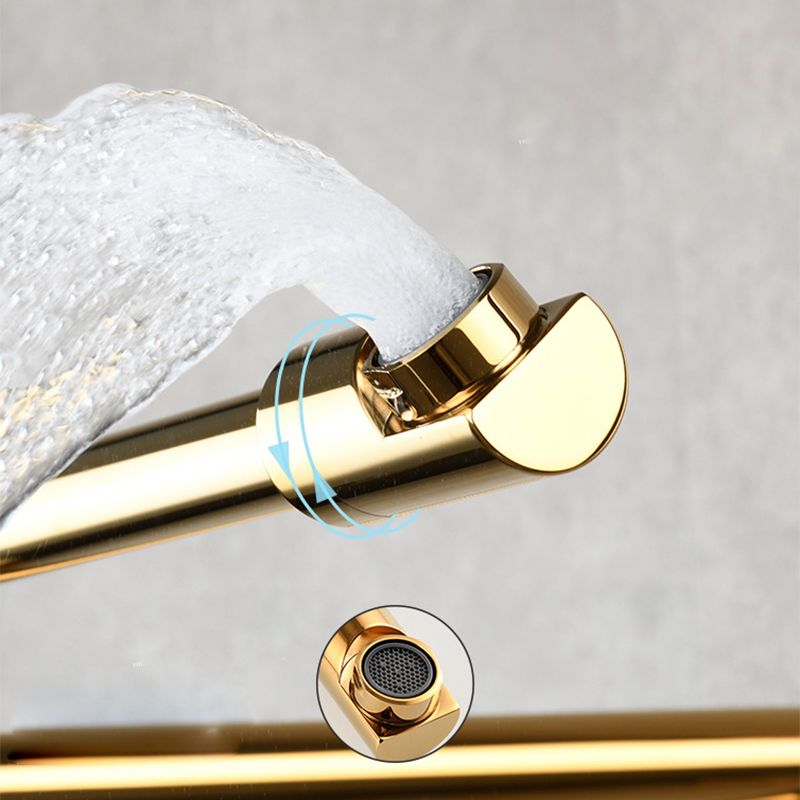 Wall Mounted Pot Filler Faucet With Pull Down Spout Handle NALANI