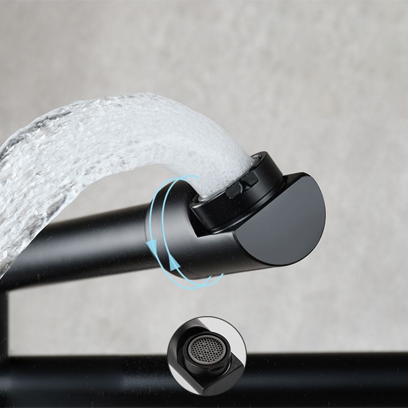 Wall Mounted Pot Filler Faucet With Pull Down Spout Handle NALANI