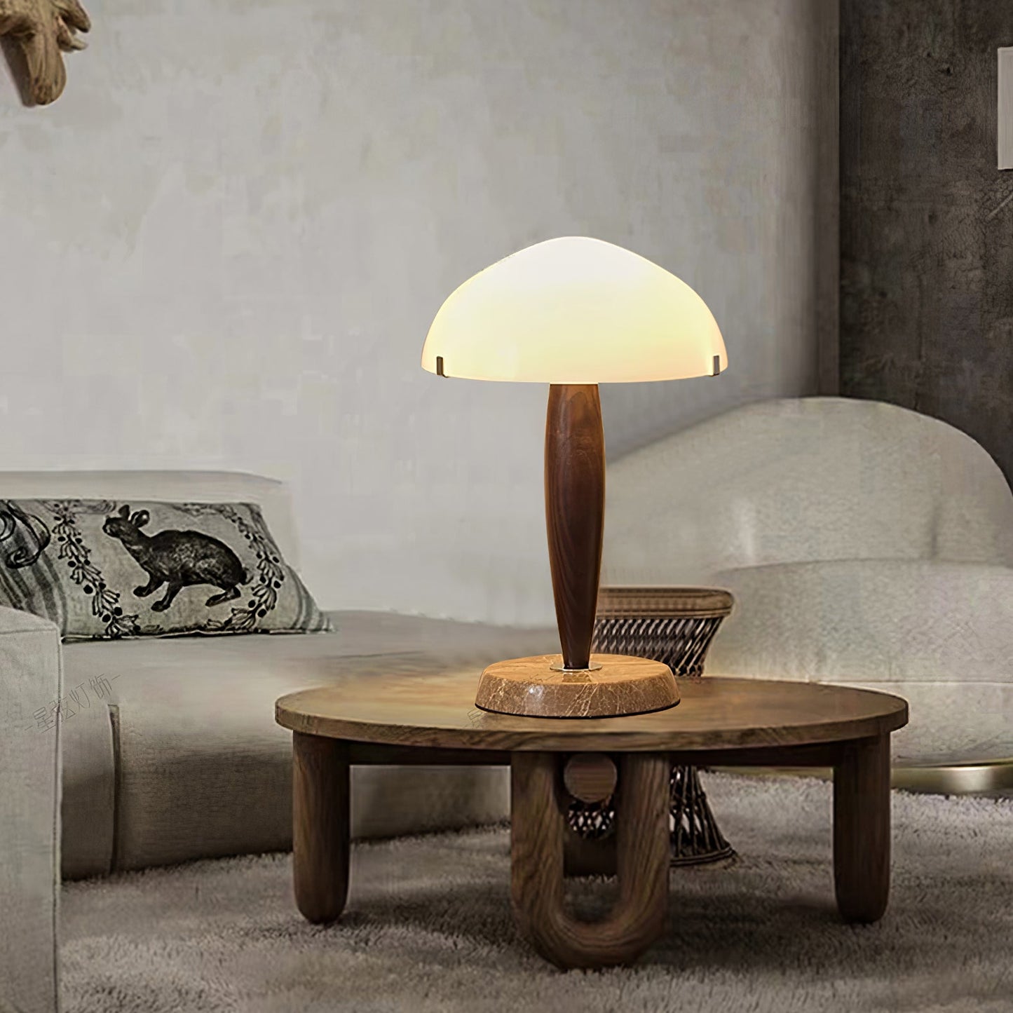 Warm Artistic Table Lamp for Cozy Home Lighting and Decor NALANI