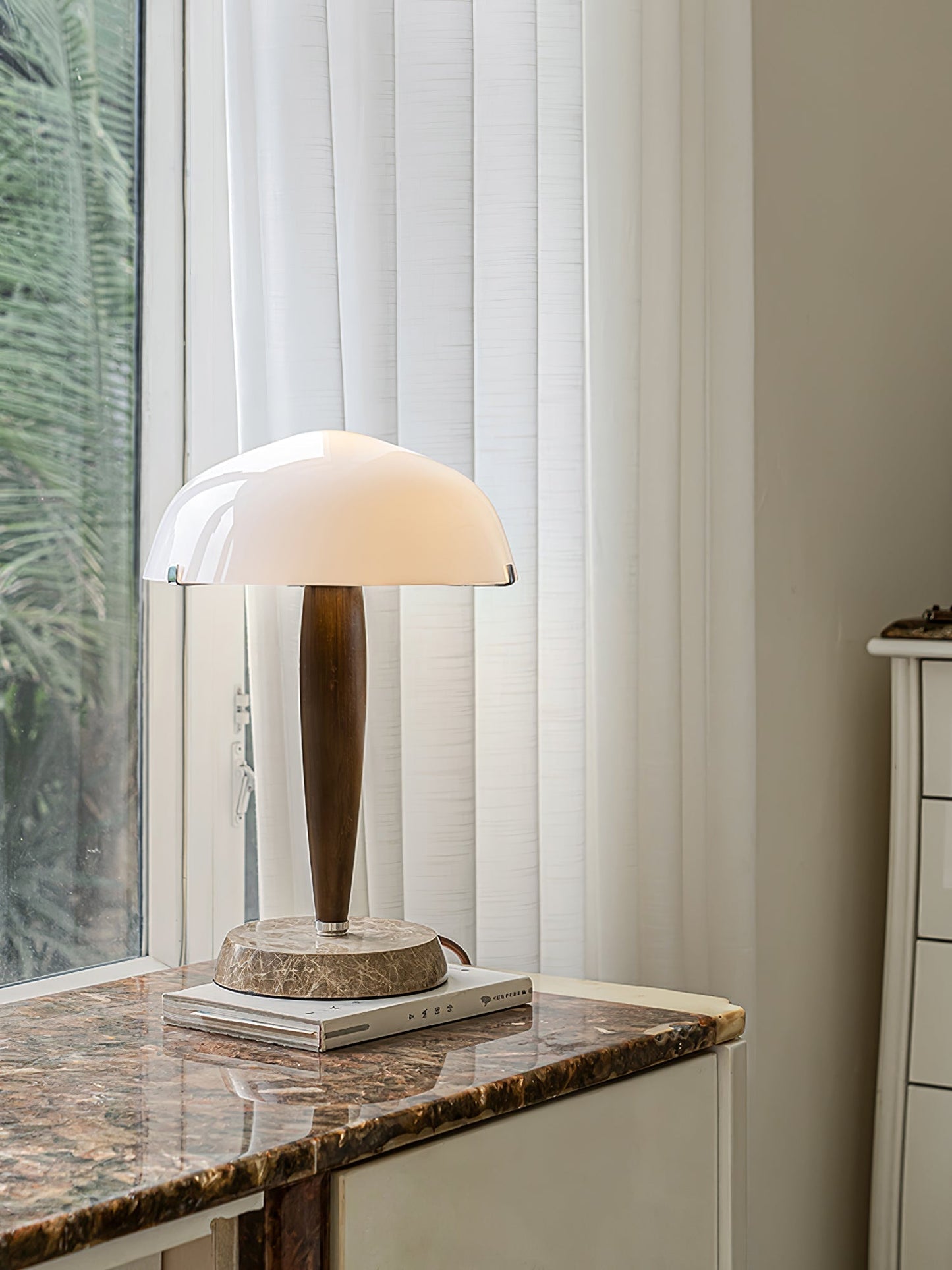 Warm Artistic Table Lamp for Cozy Home Lighting and Decor NALANI