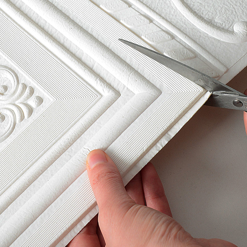 Waterproof 3D Wainscoting Peel And Stick Wall Panel NALANI
