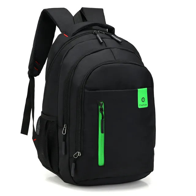 Waterproof Oxford Backpack For Men For Travel And Work Green-B NALANI
