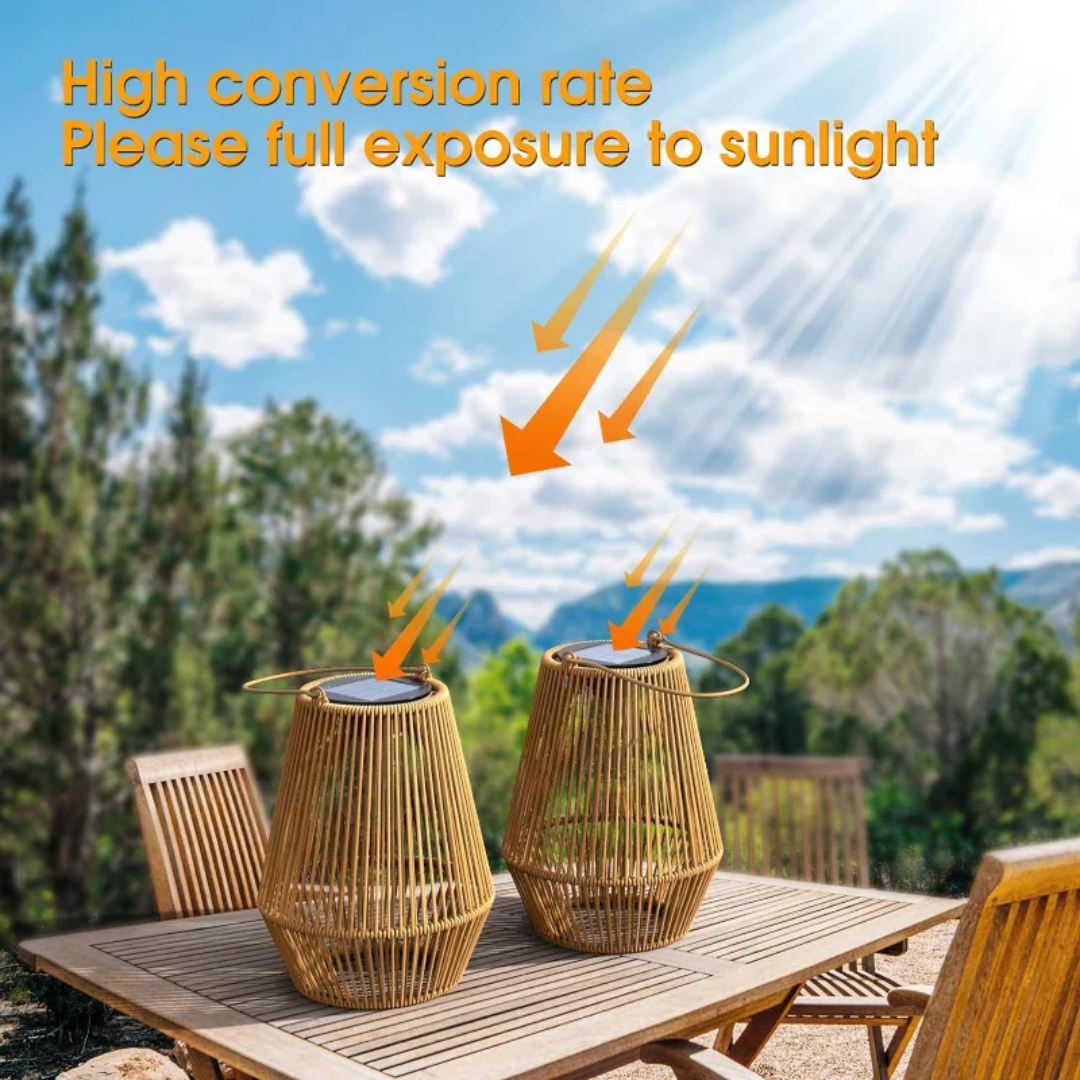 Waterproof Solar Garden Lantern for Outdoor Decor NaLani