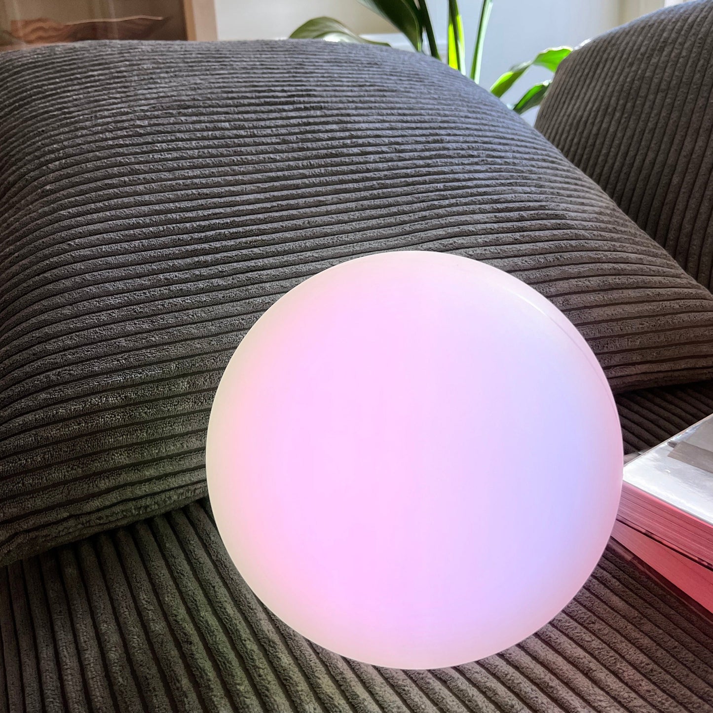 Wireless LED Table Lamp With Rechargeable Batteries 10" NALANI