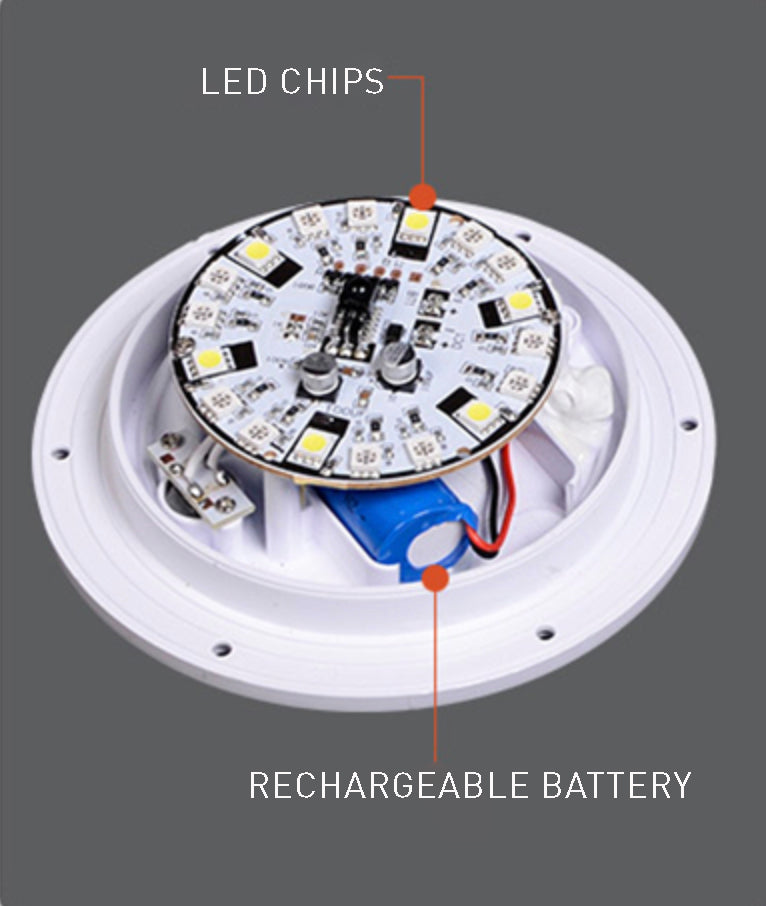 Wireless LED Table Lamp With Rechargeable Batteries NALANI