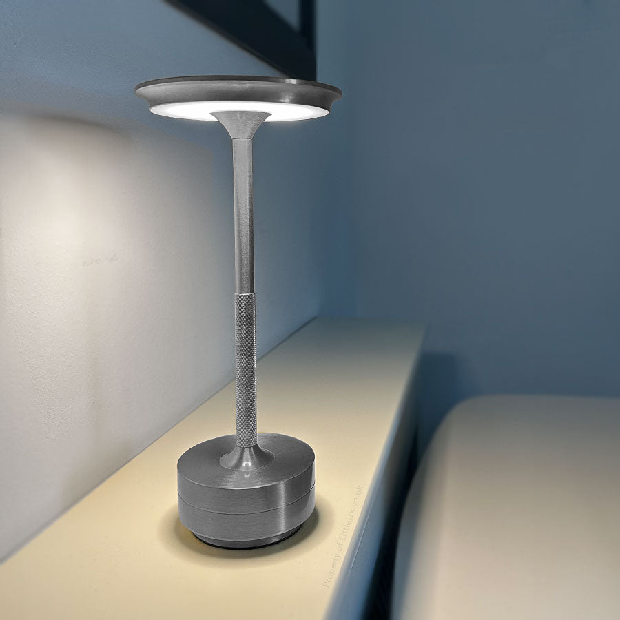 Wireless Modern Aura Table Lamp with Touch Control and Adjustable Light NALANI