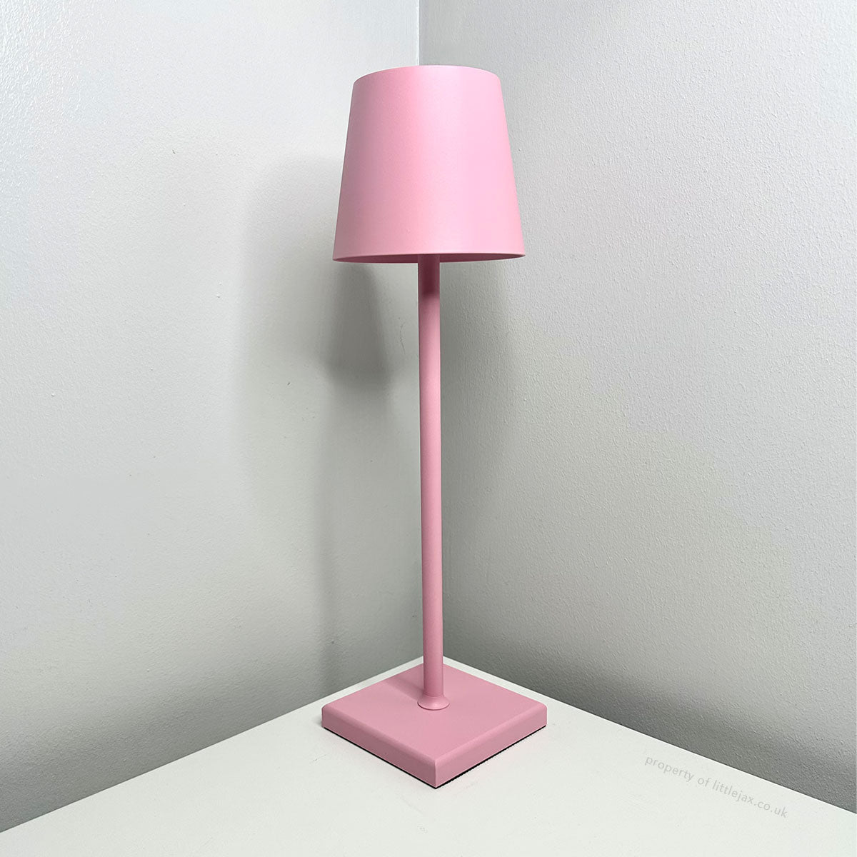 Wireless Rechargeable Table Lamp For Indoor Outdoor Use Pink NALANI