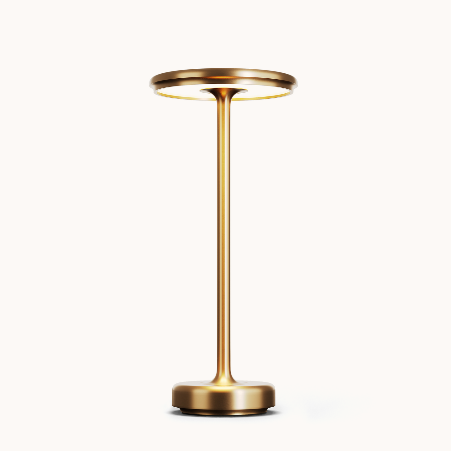 Wireless Table Lamp Adjustable Brightness Indoor Outdoor Gold NALANI
