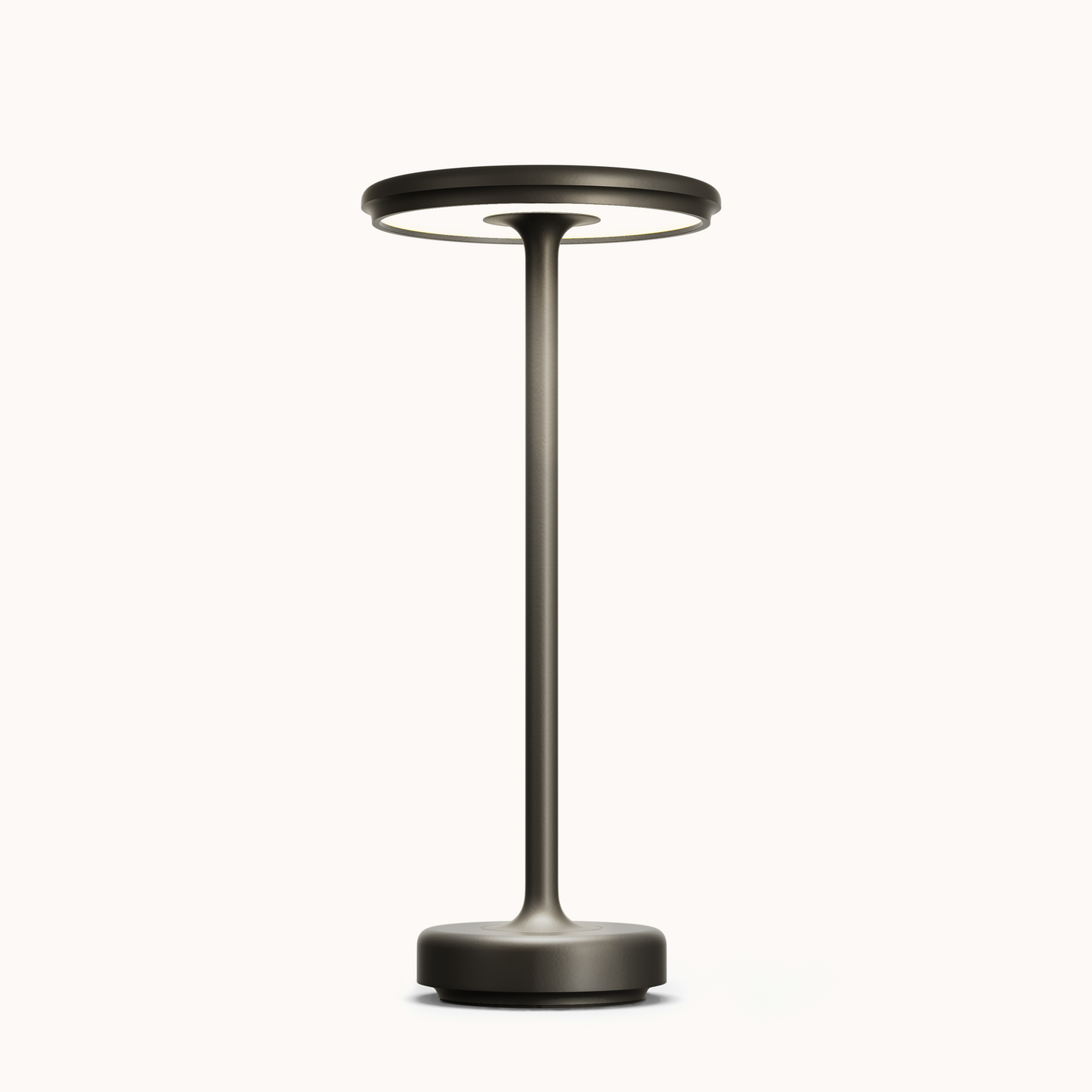 Wireless Table Lamp Adjustable Brightness Indoor Outdoor Black NALANI