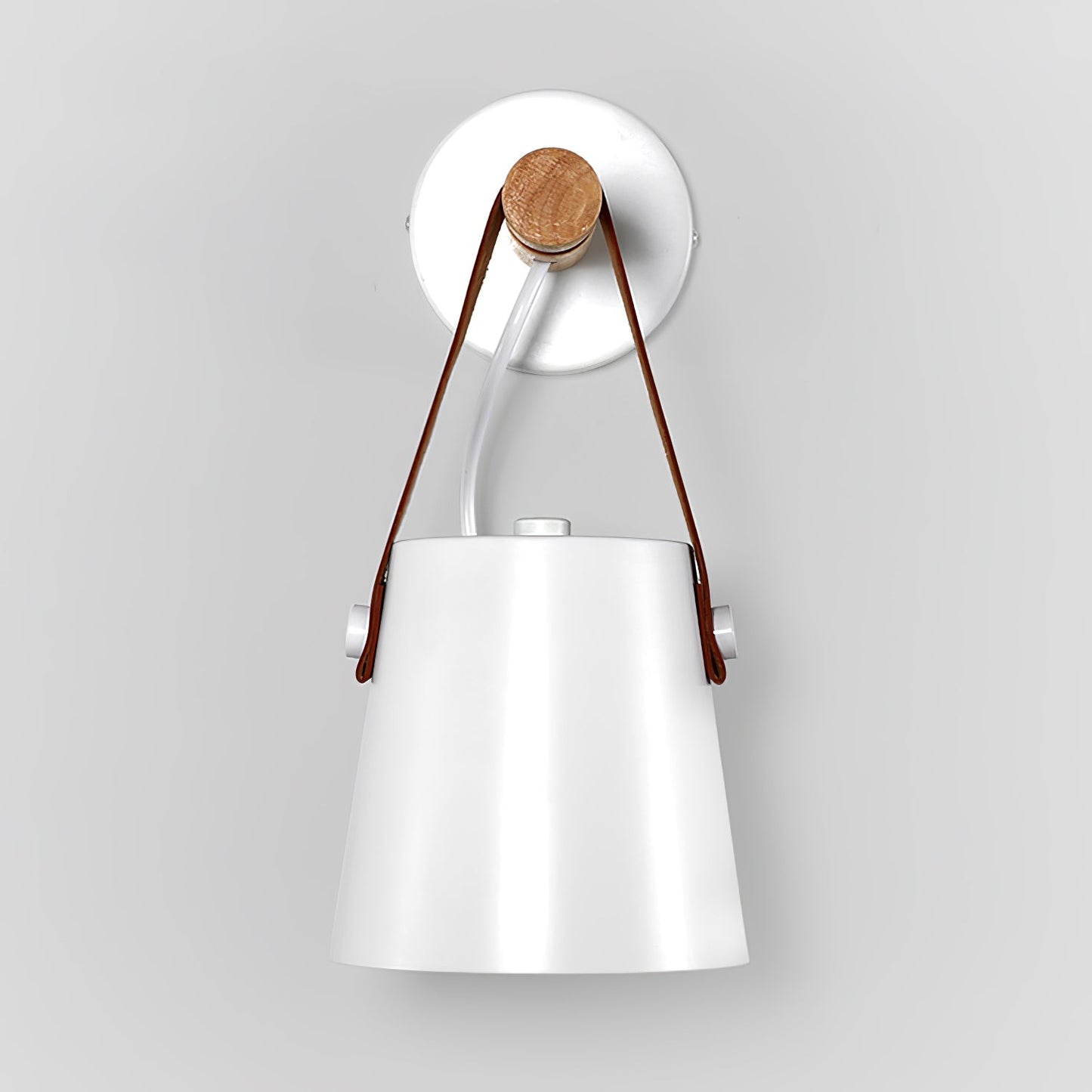 Wooden Conical Wall Light LED Energy Efficient Bedroom Lamp NALANI