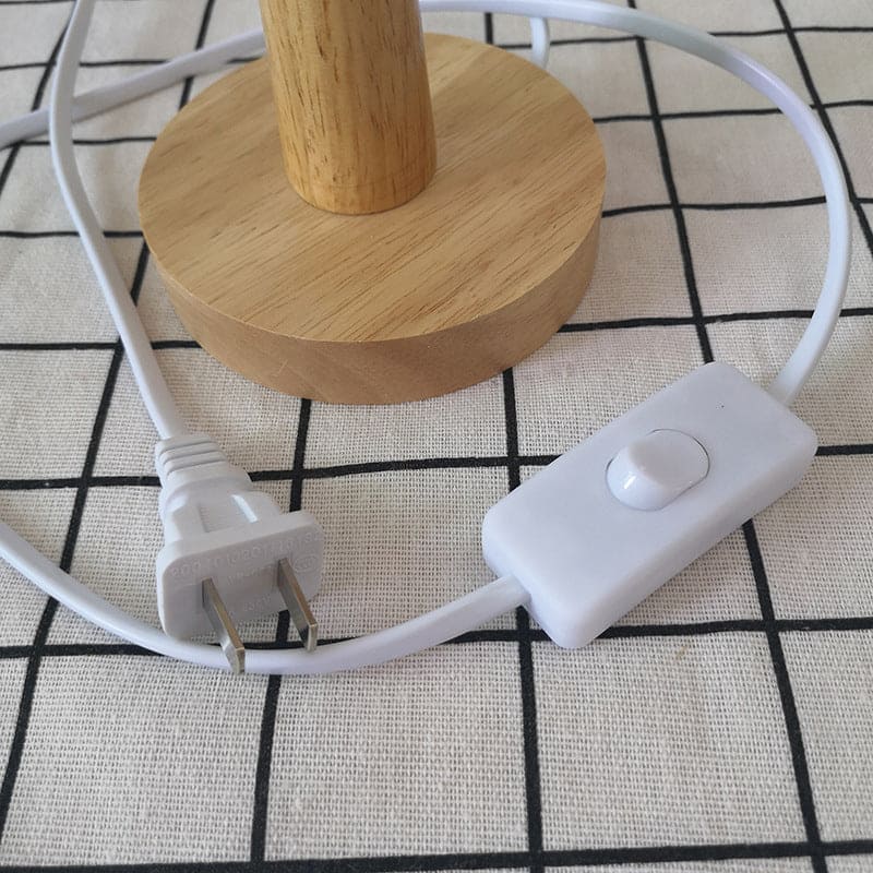 Woven Rope Night Lamp For Rustic Home Decor Accent Lighting NALANI