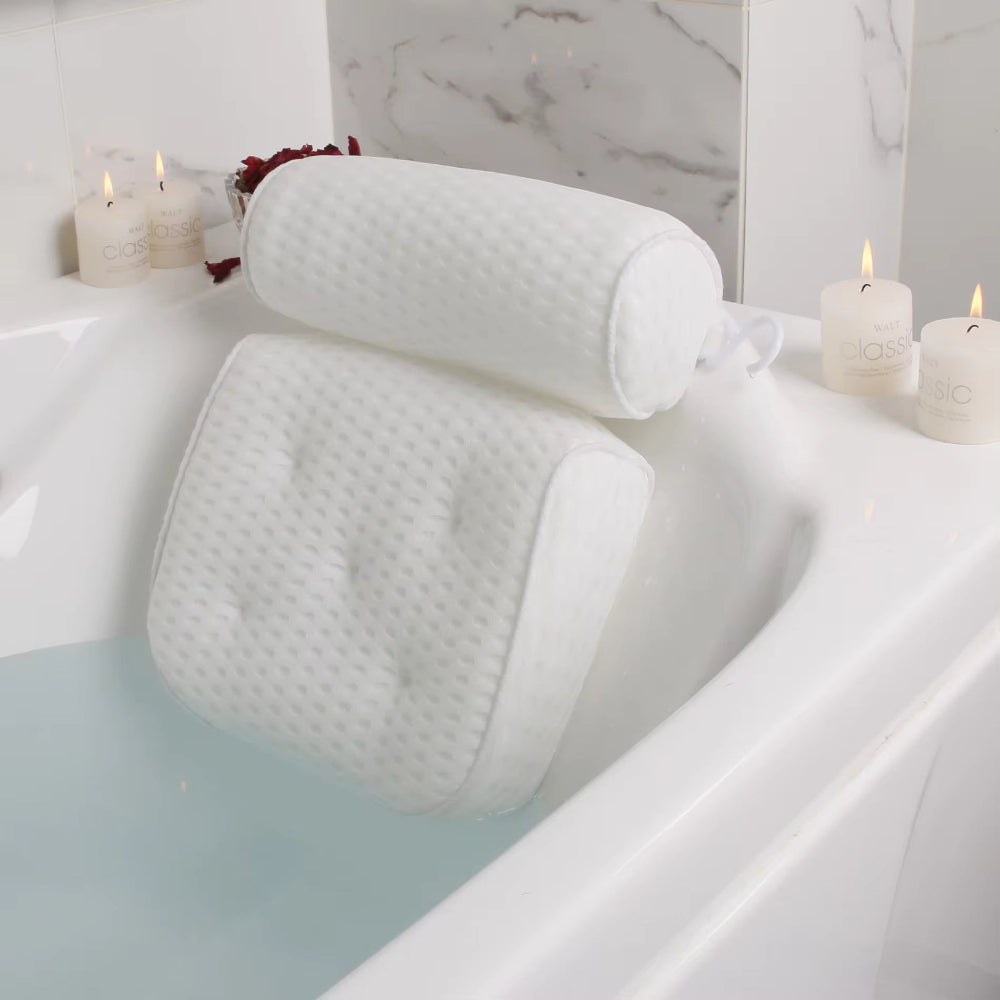 Ergonomic Bath Pillow With Neck And Shoulder Support NALANI