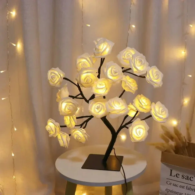 Tèssura | Enchanted Tree Lamps - Unique Design for Magical Home Decor roos wit NALANI