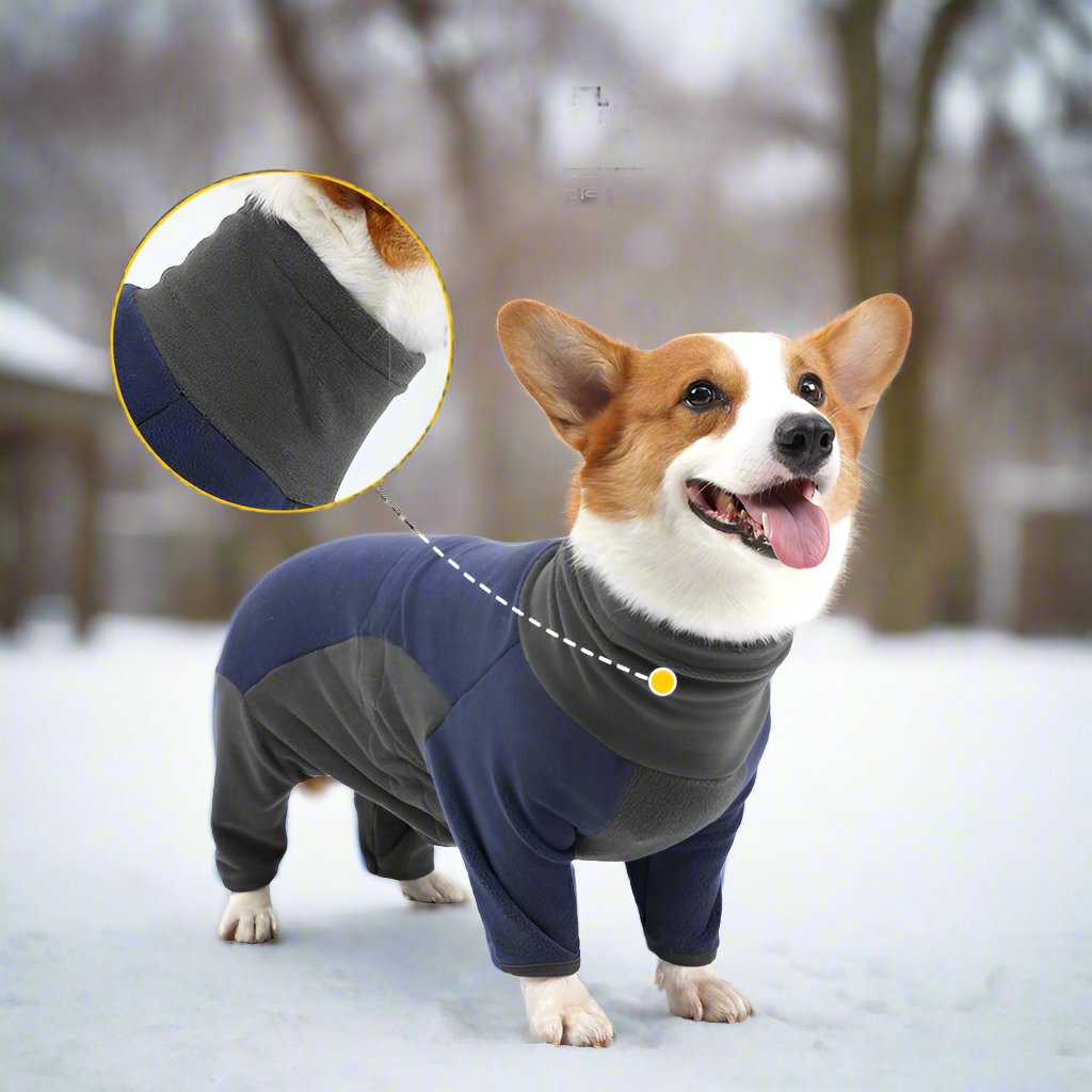 Warm Winter Dog Fleece Coat For Medium And Large Dogs NALANI