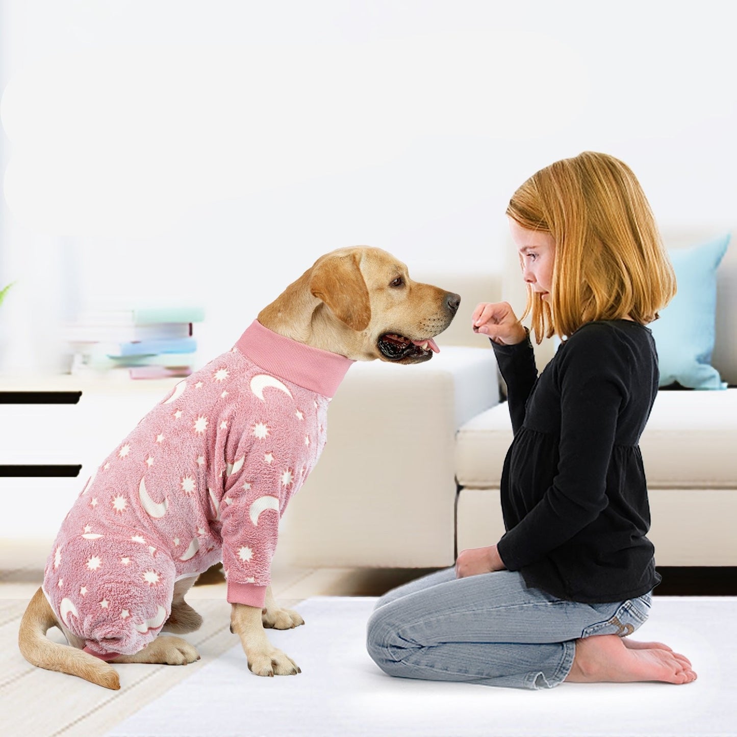 Soft Flannel Dog Winter Coat For Cozy Warmth Outdoors NALANI