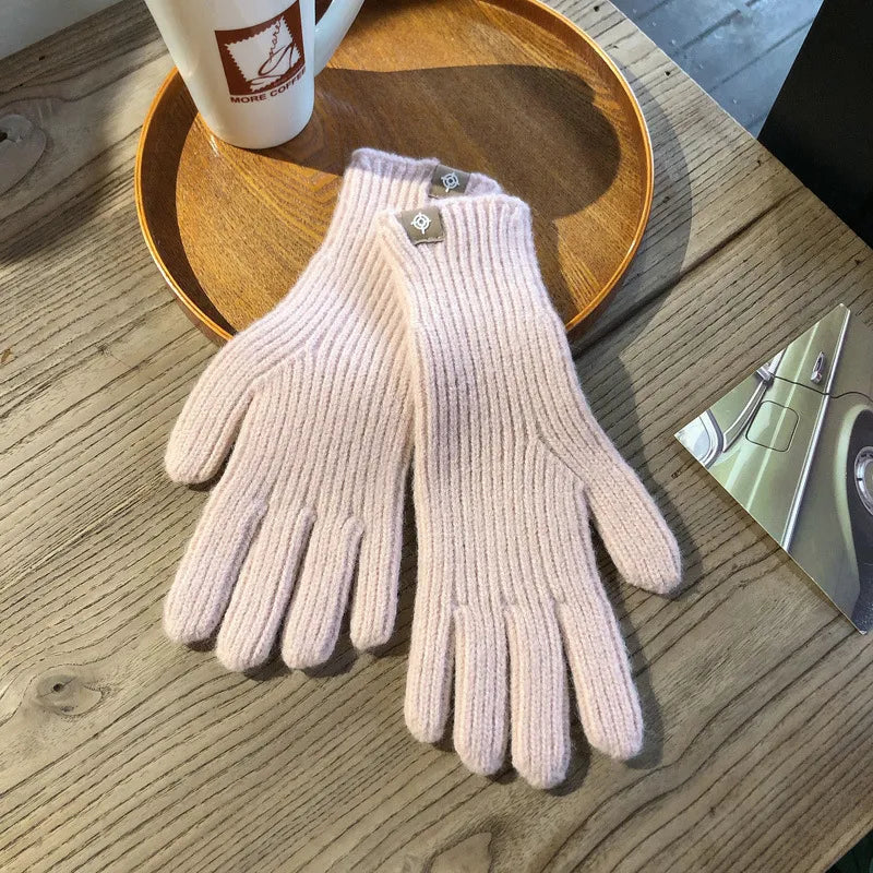 Warm Winter Touchscreen Gloves For Women With Grip Pink NALANI