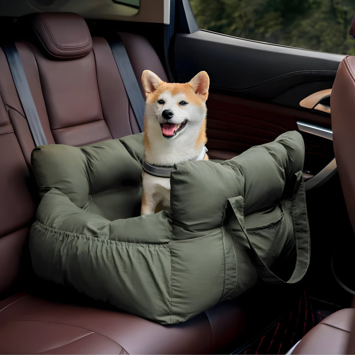 Durable Dog Car Bed For Safe Travel And Maximum Comfort NALANI
