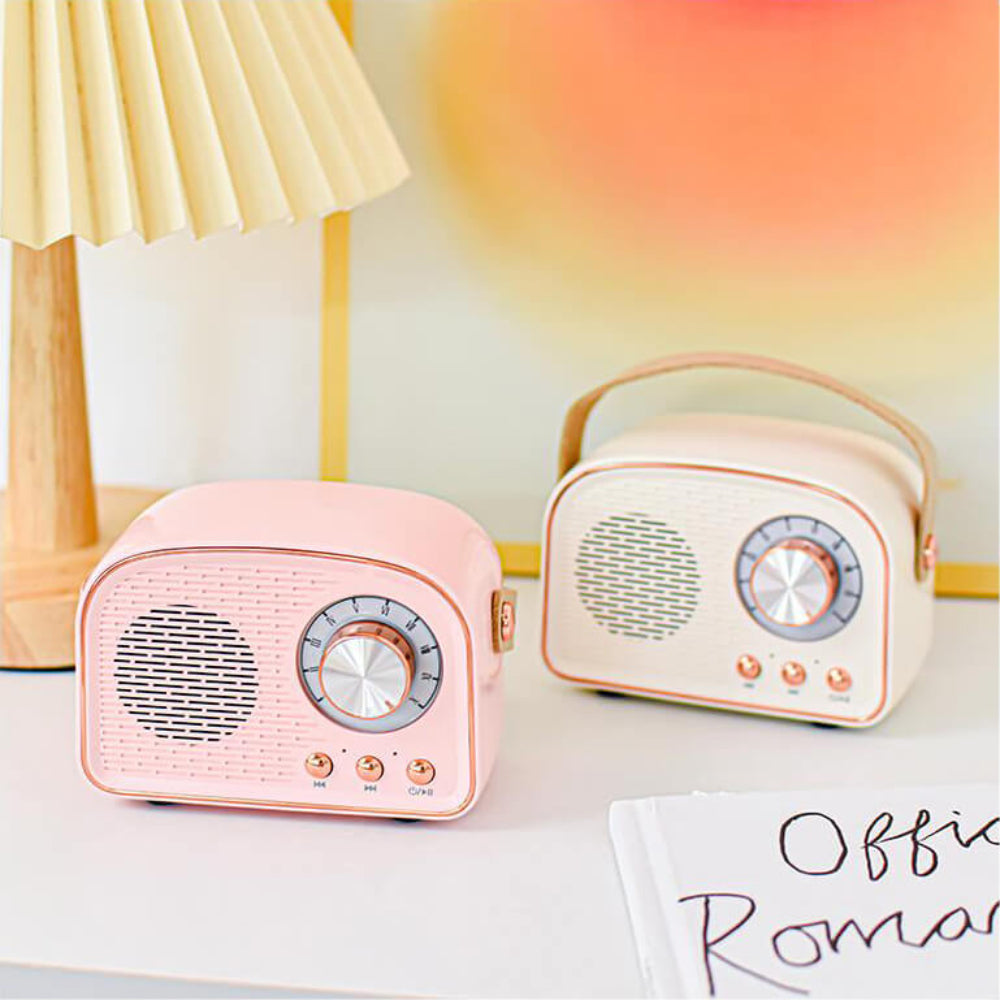 RetroTune - Vintage Bluetooth Radio Lautsprecher NALANI