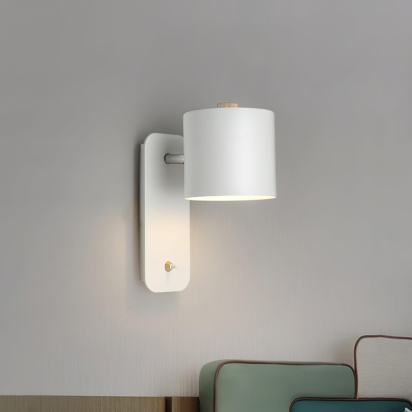 Rotatable Cylinder Wall Lamp With 350 Degree Adjustment NALANI