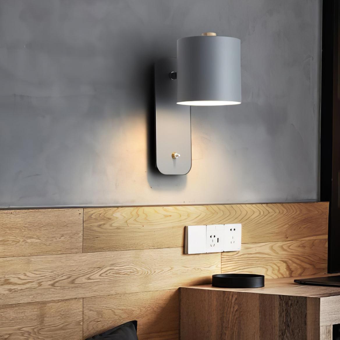 Rotatable Cylinder Wall Lamp With 350 Degree Adjustment NALANI