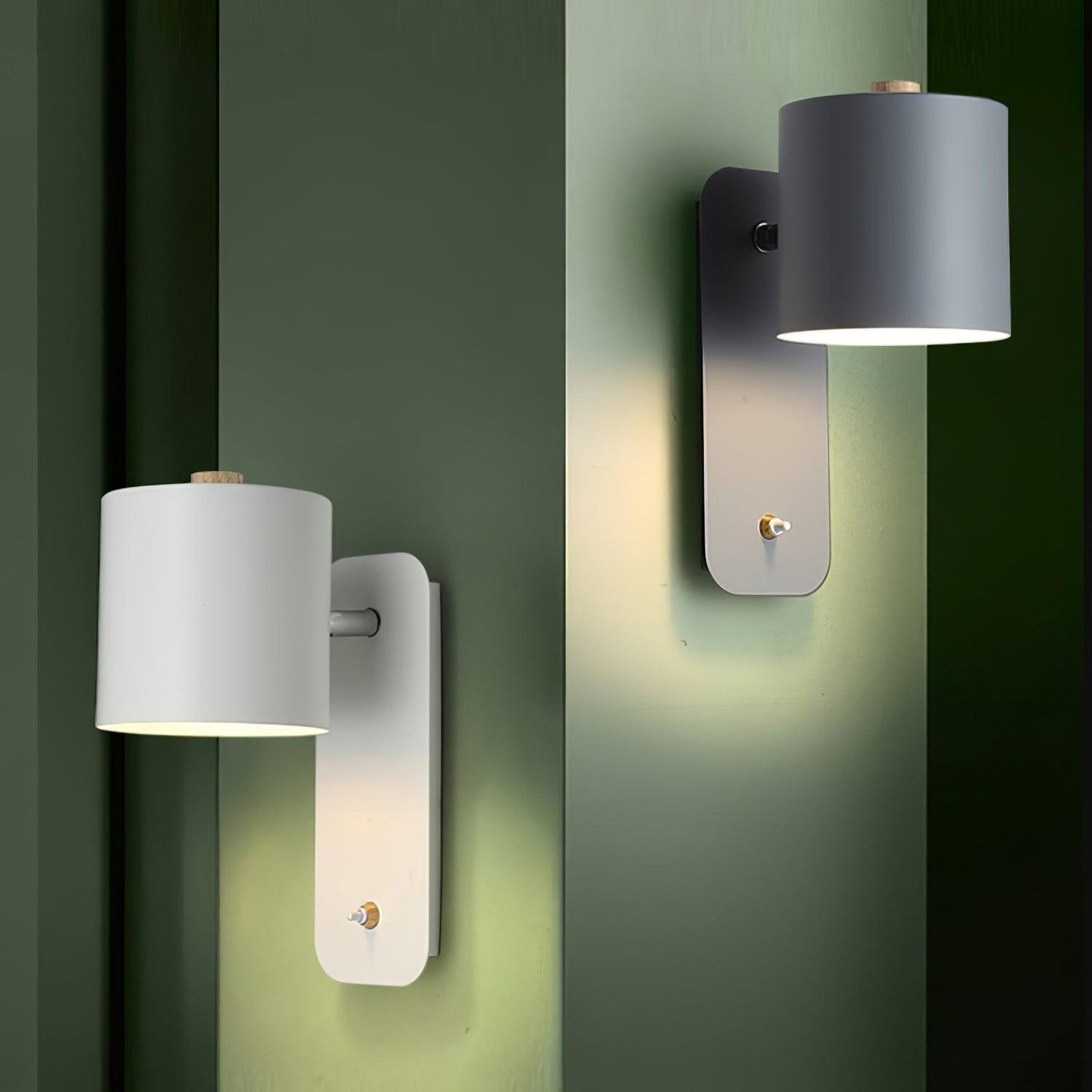 Rotatable Cylinder Wall Lamp With 350 Degree Adjustment NALANI