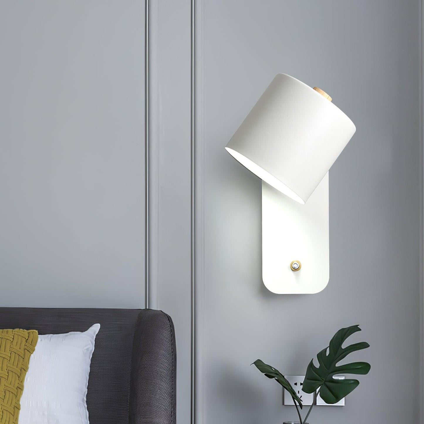 Rotatable Cylinder Wall Lamp With 350 Degree Adjustment NALANI