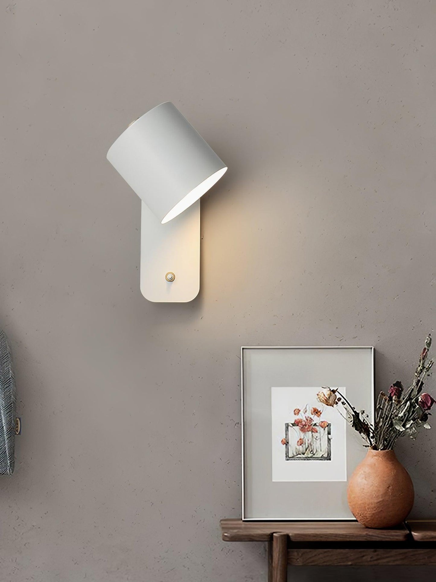 Rotatable Cylinder Wall Lamp With 350 Degree Adjustment NALANI