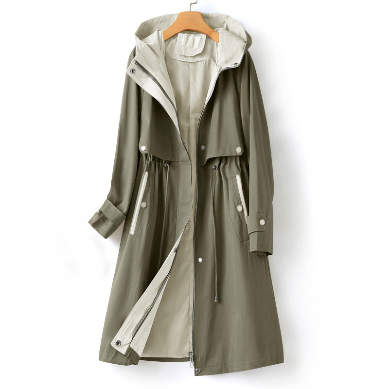 Fedar | Tailored windbreaker Trench Coat Female