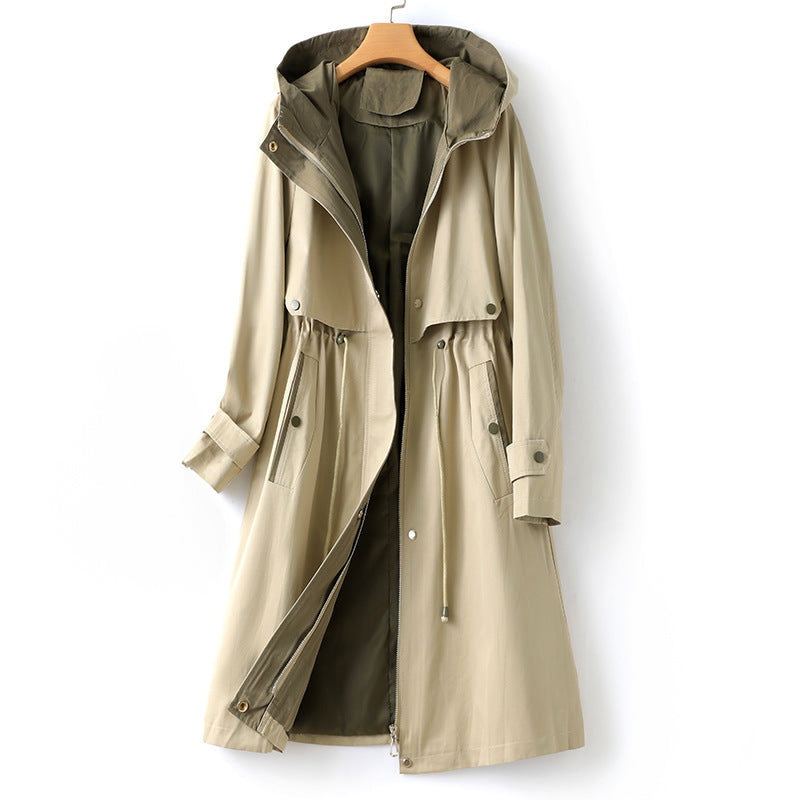 Fedar | Tailored windbreaker Trench Coat Female