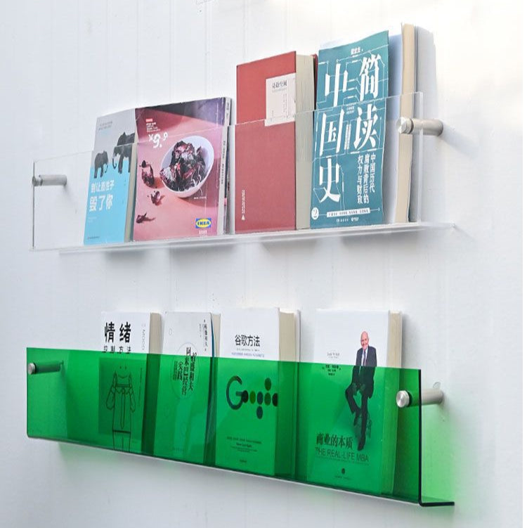Wall Mounted PVC Shelves For Books And Magazines Storage NALANI