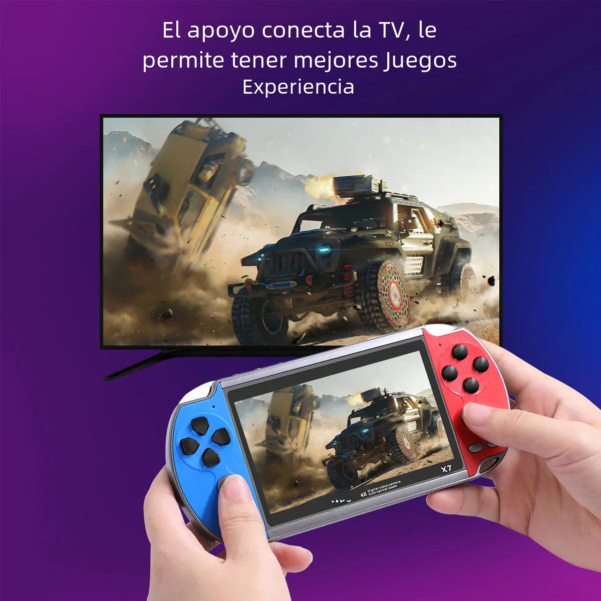 Handheld Game Console With 10000 Games 4 Inch Display NALANI