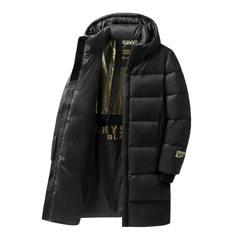Fedar | Casual Mens Long Winter Down Jacket Insulated Warm Coat