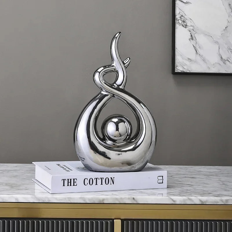 Modern Ceramic Sculpture for Stylish Home Decor and Aesthetic Appeal NaLani