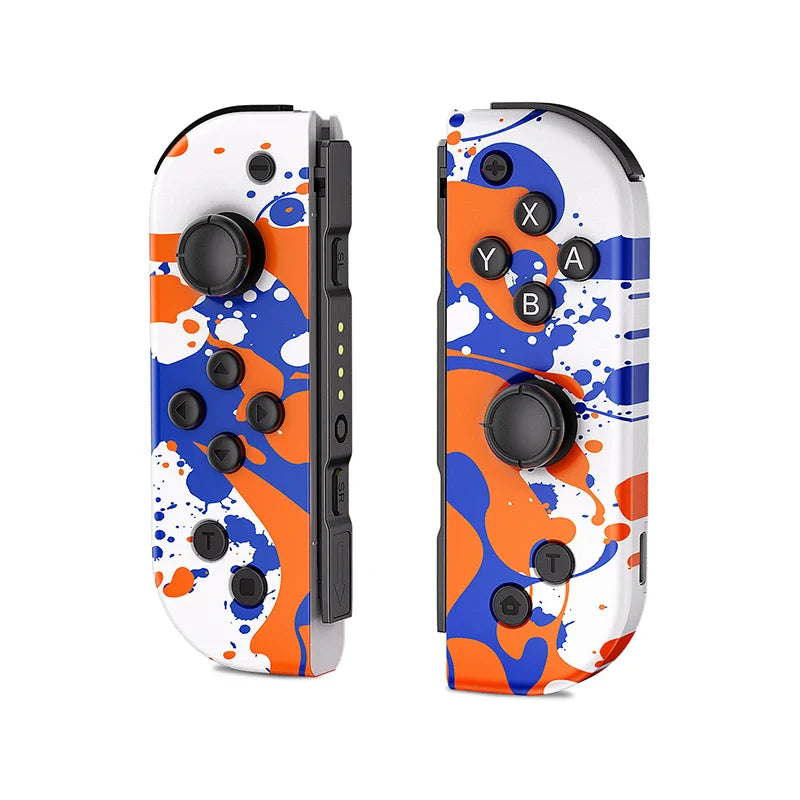 Wireless Bluetooth Gamepad With LED Lighting For Switch Orange LED NALANI