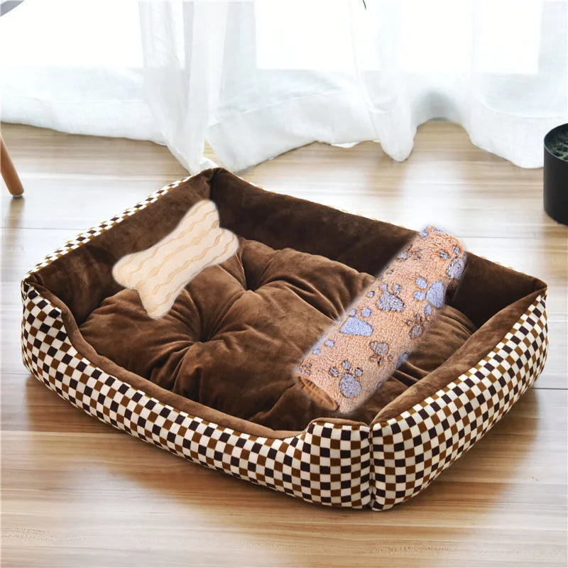Colorful Comfortable Dog Bed For Pets Cozy Resting Spot NALANI