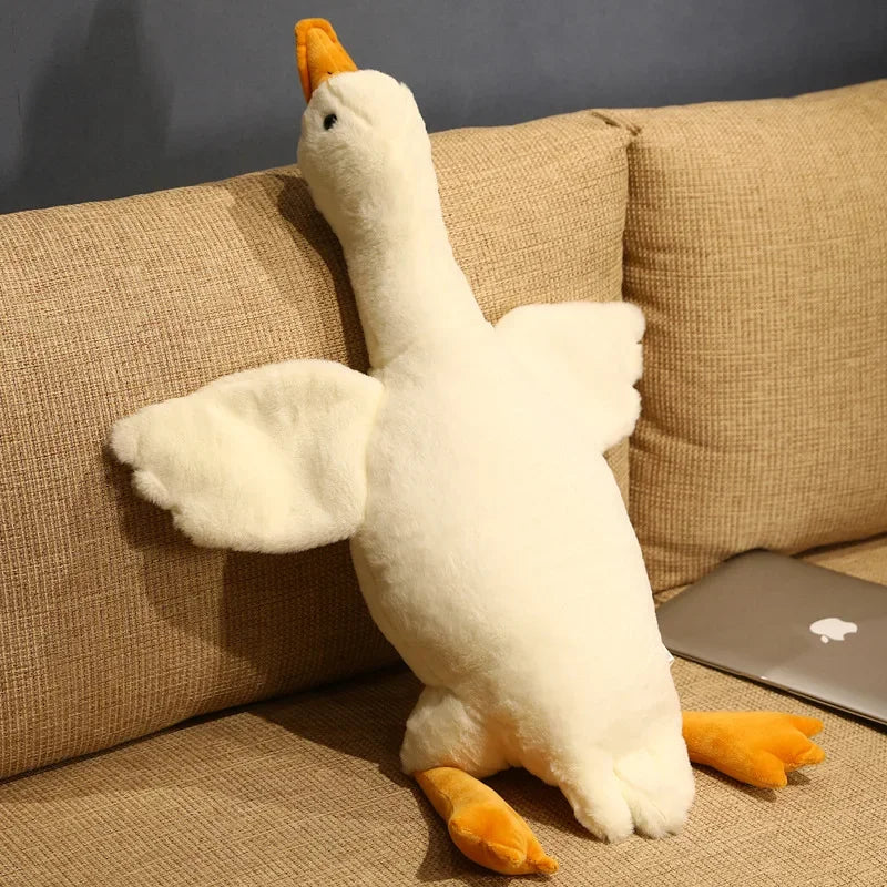 Fluffy Goose Plush Toy For Kids Sofa Pillow Home Decor Gift Type 1 NALANI Mode