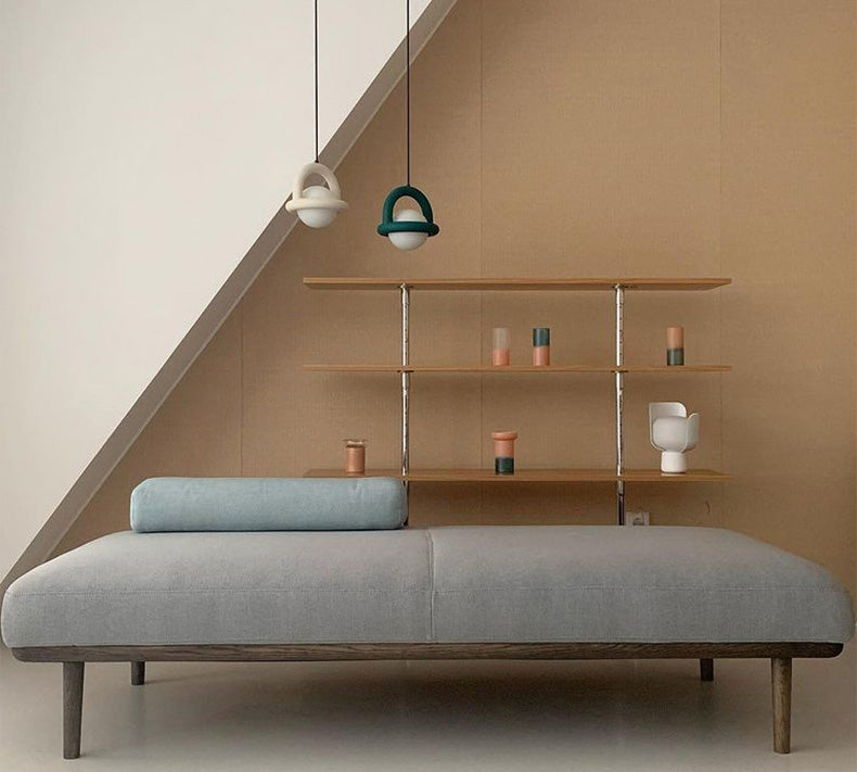 Acrylic Pendant Light With Colorful Globe Finish And LED NALANI
