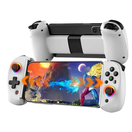 Mobile and Console Gaming Controller with RGB LED Lighting NALANI